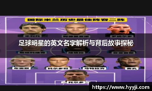 足球明星的英文名字解析与背后故事探秘